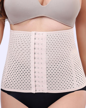 Damen Fettverbrennung Unterbrust Taillentrainer Postpartale Erholung Korsett Shapewear