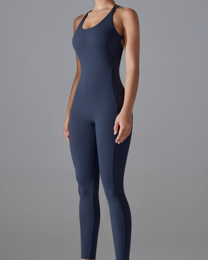 Hüfthebender Schnelltrocknender Enger Cross Body Fitness Overall