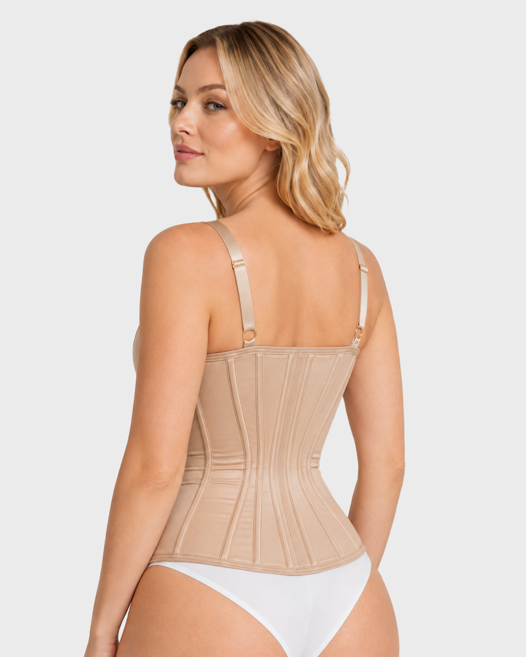 Shapshe® Fajas Colombianas Underwire Waist Trainer with Padded Bra, image 2