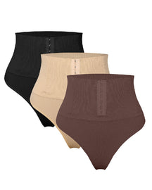 Hoher Taille Nahtlose Einreihige Shaping Tanga Bauchweg Shapewear Höschen