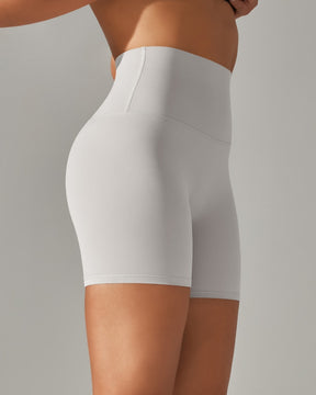 Enge Stretch Yoga Shorts mit Hoher Taille