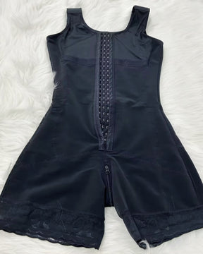 Kompressions Doppel Ganzkörper Faja der Stufe 2 mit BH Shapewear