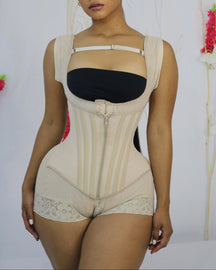 Hohe Kompressions Sanduhr Kurve Faja Korsett-Bauchkontroll Shapewear