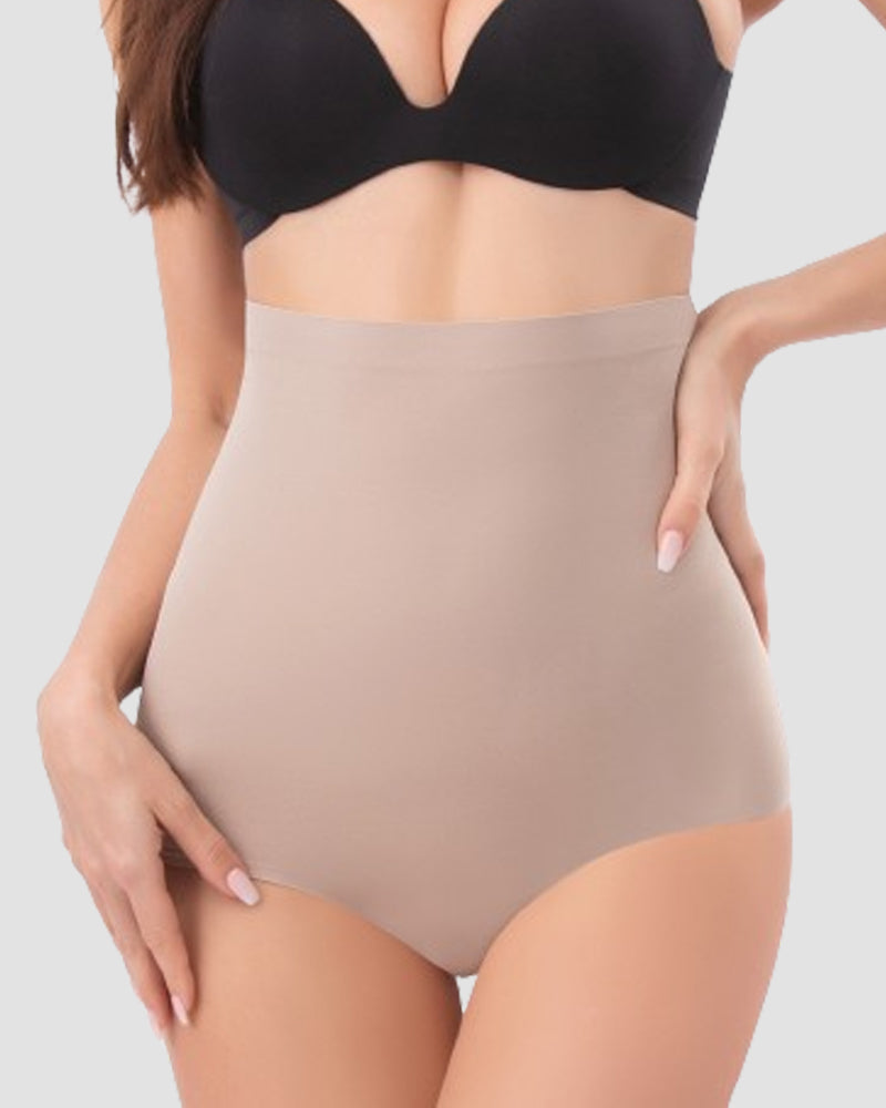 Nahtlose Hohe Taille Shapewear Slip Bauchkontrolle Postpartale Formende Unterwäsche