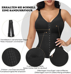 Damen Bauchkontrolle Fajas Colombianas Nach Operationen Ganzkörper Po-Lifter Body Shaper