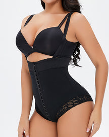 Offene Bust Po-Lifting Hohe Taille Slips Shapewear Unsichtbarer Body In Übergröße