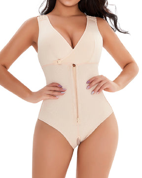 Damen Fajas Verstellbare Still-BH Stark formend Po-Lifter Bauchweg Shapewear