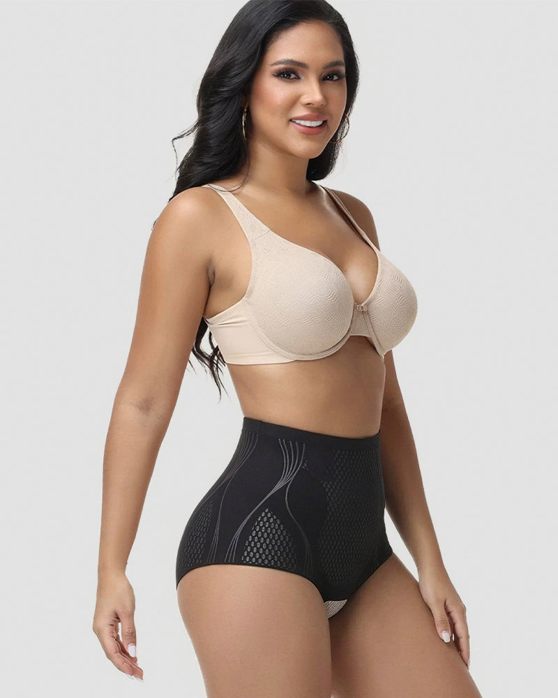 Slimming High Waist Tummy Control Butt Lifting Graphene Fiber Magic Shapewear Panties