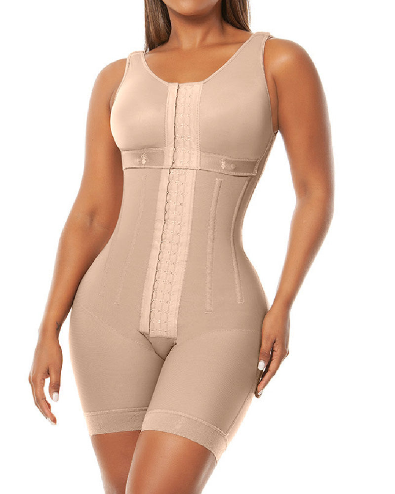 Damen Fajas Colombianas Body Shapers mit starker Kompression und BH