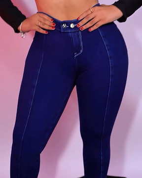 Sexy Jeans für Damen Hohe Taille Bauchkontrolle Hüftlifting (Vorverkauf)