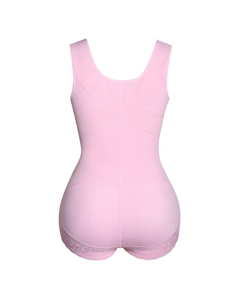 Shapshe® Leopard High Compression Fajas Colombianas Offene Brust Bauchkontrolle Body Shaper (Vorverkauf)