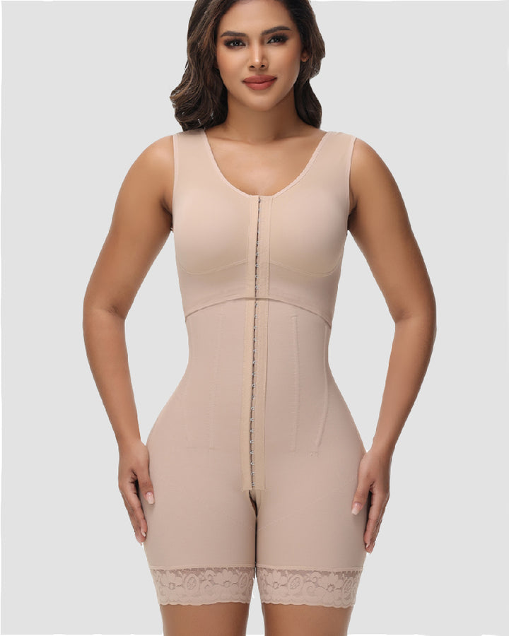 Shapshe® Damen Bauchweg Fajas Colombianas Postpartale Hoch Kompression BBL Korsett Shapewear