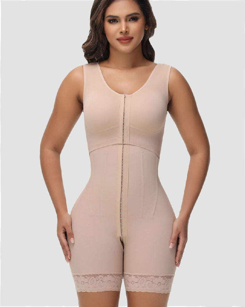 Damen Bauchweg Fajas Colombianas Postpartale Hoch Kompression BBL Korsett Shapewear