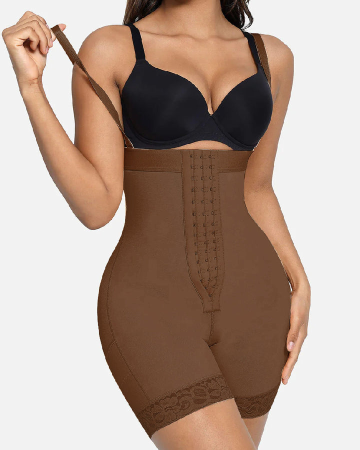 Shapshe® Damen Bauchkontrolle Elastizität Übergröße Postpartale Offene Brust Shapewear