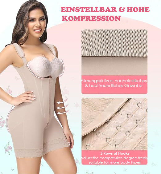 Fajas Colombianas Ganzkörper Bauchweg Po-Lifting Nach Operationen Kompressions Shapewear