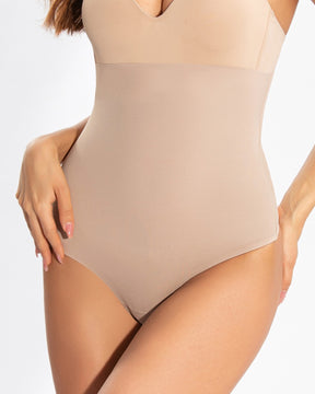 Nahtloser Enger Shaper Tanga für Damen mit Hoher Taille