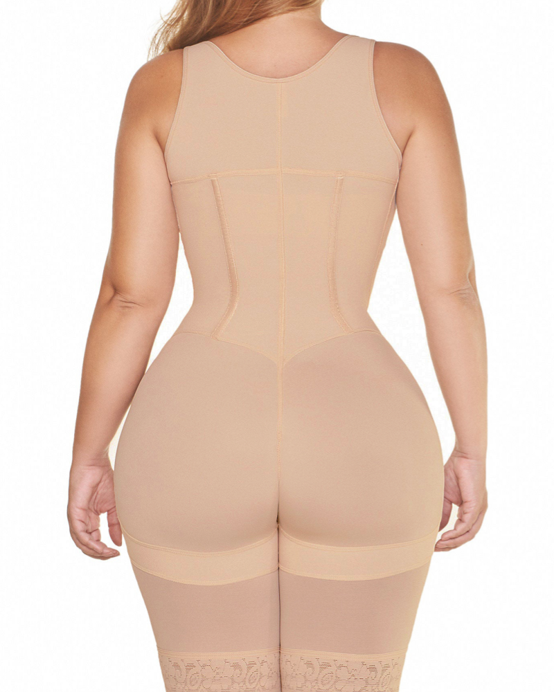 Bauchweg Formende Sanduhr Body Shaper Shapewear Stark Formend