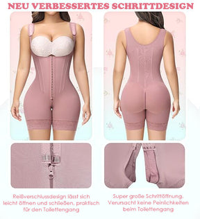 Fajas Colombianas Ganzkörper Bauchweg Po-Lifting Nach Operationen Kompressions Shapewear