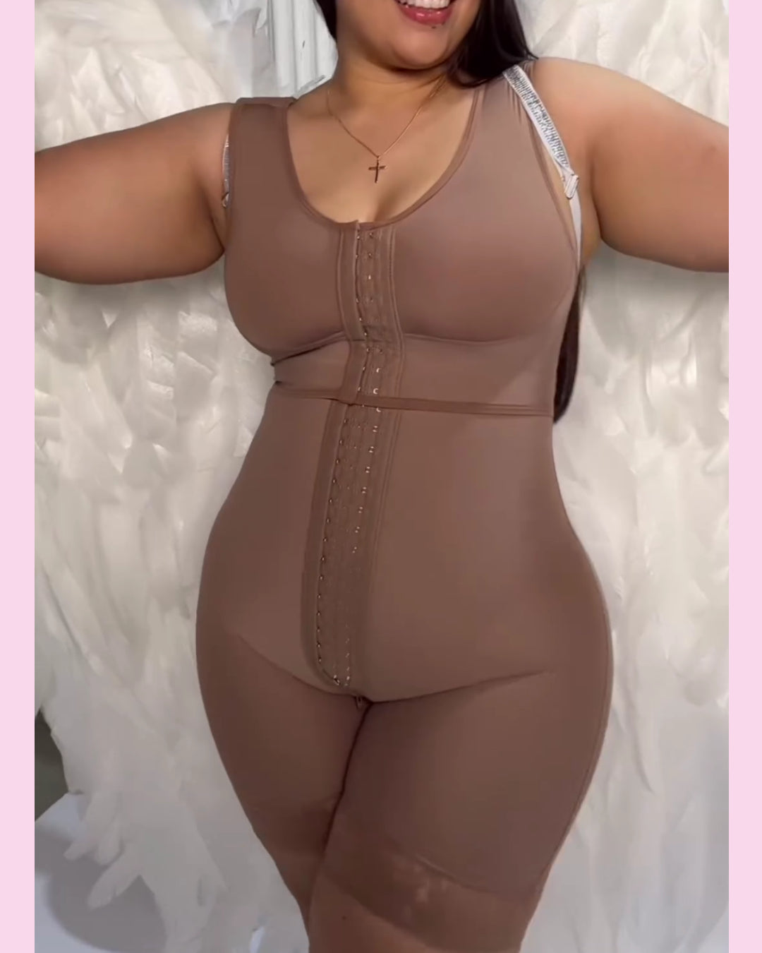 Fajas Colombianas Stufe 2 Unsichtbare Bauchweg Reißverschluss Schritt Shapewear Mit BH