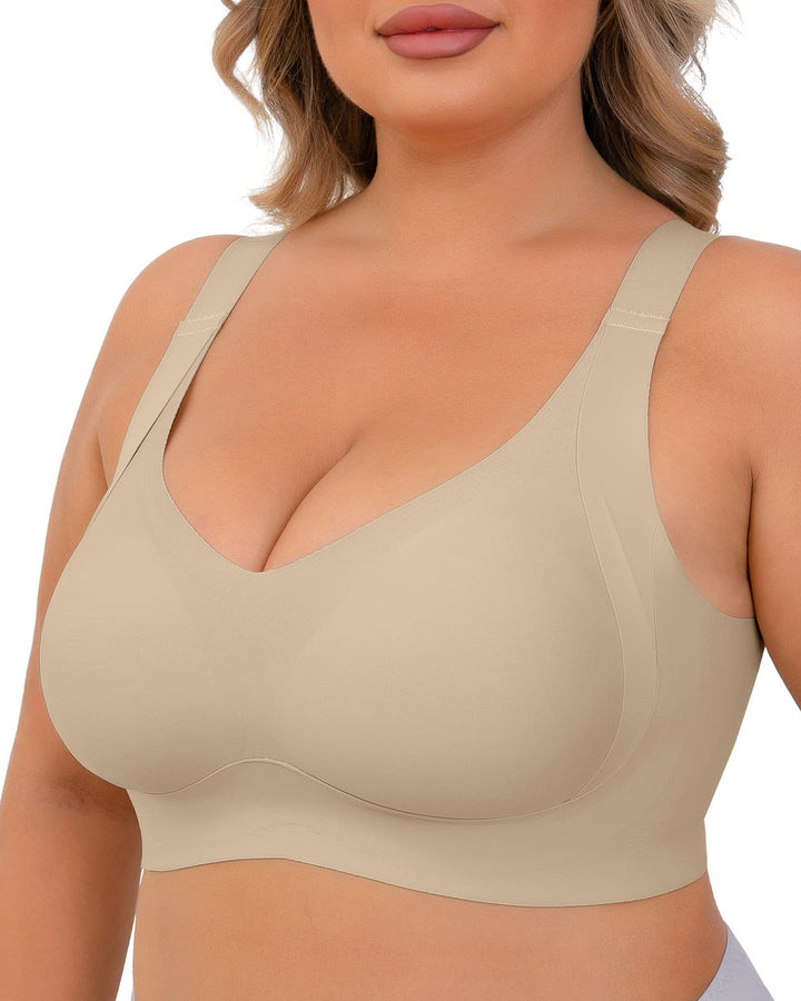 Alltag Bequemer Bügelloser Shape BH Weicher Vollflächiger Stütz Dessous
