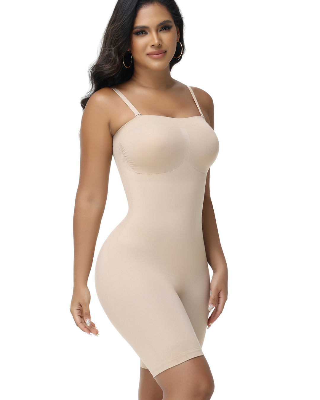 Shapshe® Nahtloser Glatter Shapewear Bodysuit mit Bauchkontrolle im Hourglass Stil