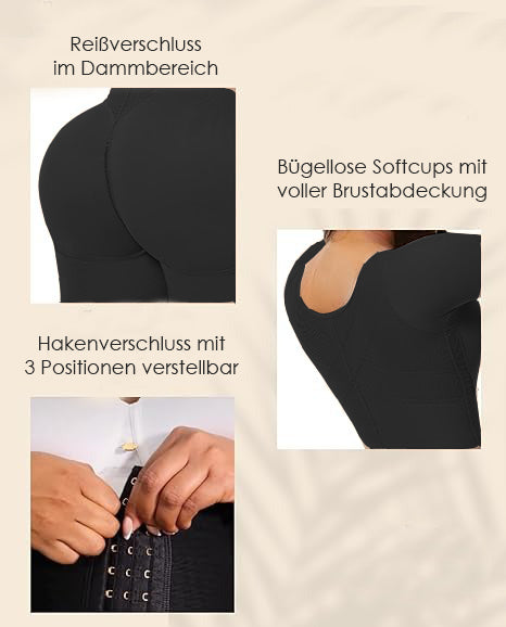 Ganzkörper-Shapewear nach Operationen von Fajas zur Bauchweg