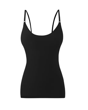 Damen Nahtlose Bauchweg Shapewear Tank Tops Niedriger Rücken Kompression Weste