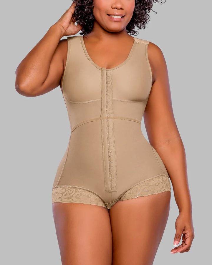 Shapshe® Butt Lifting Shapewear Bodysuit Haken & Öse Bauch Kontrolle Abnehmen Body Shaper