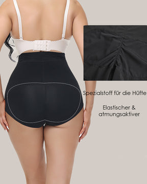 Damen Shapewear Slip Doppelter Kontrolle Korsett Po-Lifter Formendes Unterwäsche