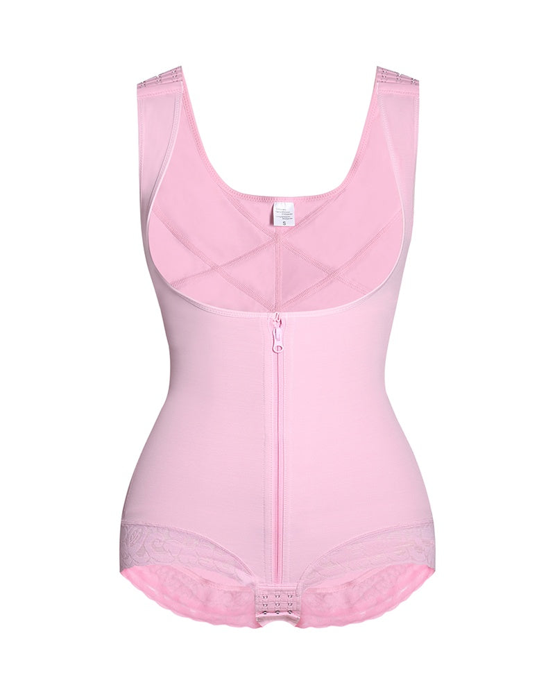 Shapshe® Leopard High Compression Fajas Colombianas Offene Brust Bauchkontrolle Body Shaper (Vorverkauf)