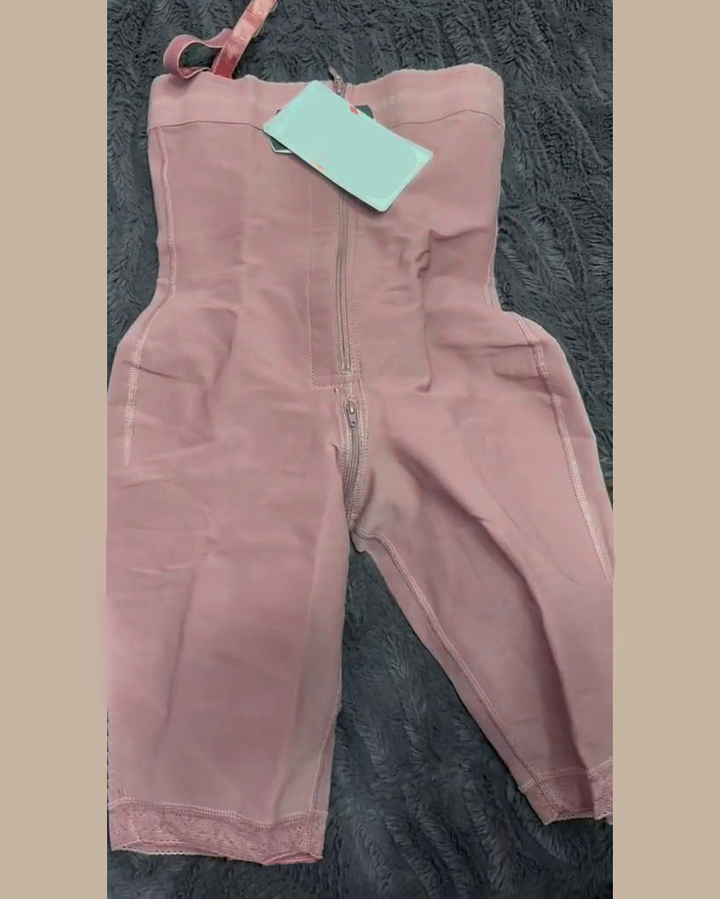 Shapshe® Schlankmachende Shorts mit Oberschenkel und hoher Taille, Body Shaper mit Reißverschluss
