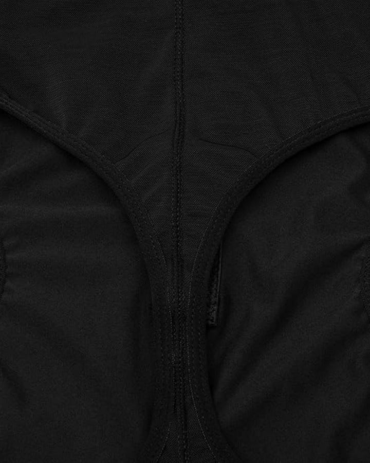 Sexy Shapewear-Bodys aus Spitze für Frauen Bauchkontrolle Offene Brust mit Trägern