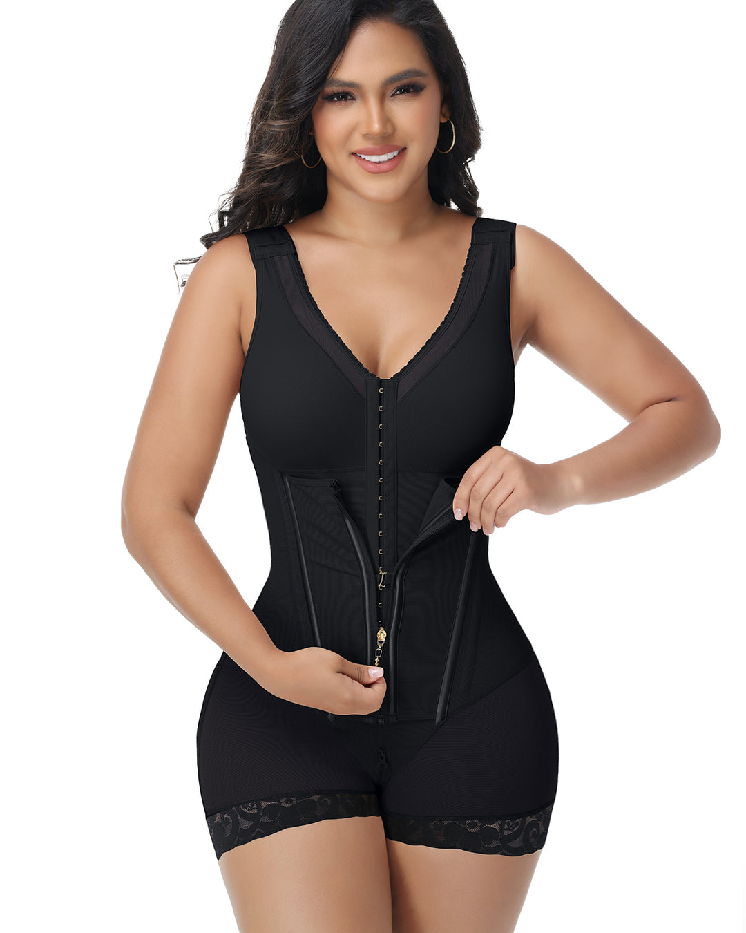 Shapshe® Fajas Colombianas Sanduhr Doppel Kompression Bauchstraffung Body Shaper