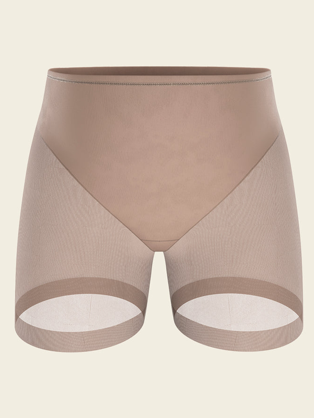 Nahtlose Unsichtbar Transparent Shaper Shorts Tanga Anti-Reibung Mesh Shapewear Shorts