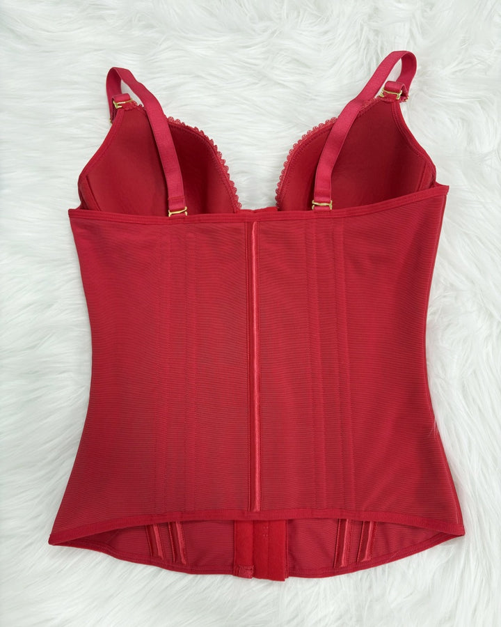 Shapshe® Fajas Colombianas Liebe Muster Korsett Top Bauchstraffung Taille Trainer