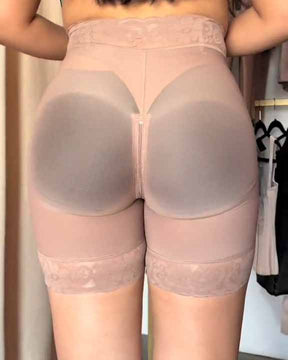 Damen Colombianas Unsichtbare Sanduhr BBL Bauchkontroll Shapewear Shorts