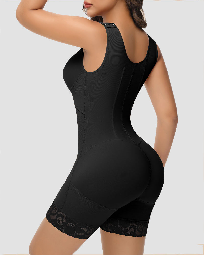 Damen Bauchweg Fajas Colombianas Postpartale Hoch Kompression BBL Korsett Shapewear