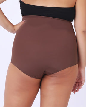 Nahtlose Hohe Taille Shapewear Slip Bauchkontrolle Postpartale Formende Unterwäsche