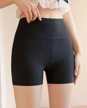 Hohe Taille Shaping Shorts Hüfte Lifting Ice Silk Nahtlose