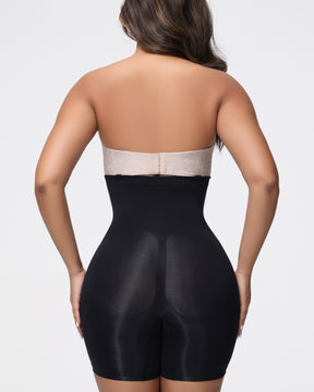 Nahtlose Hoher Taille Shapewear Shorts Mit Abnehmbarem Träger