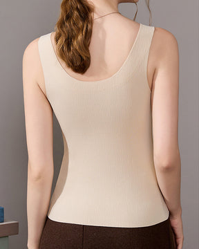 V-Ausschnitt Bauchweg Shapewear Tank Tops Nahtlos Push-Up Kompression Weste