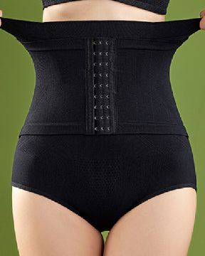 9-reihige Haken Hohe Taille Bauchweg Po-Lift Shapewear Höschen Unterwäsche