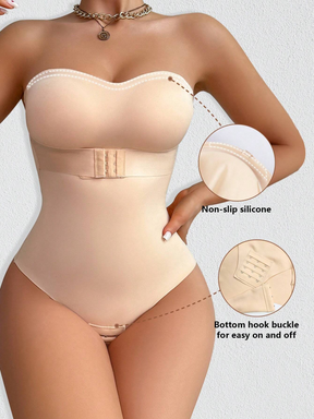 Nahtlose Hoher Taille Bauchkontrolle Rutschfeste Hüfthebende Shapewear Rock