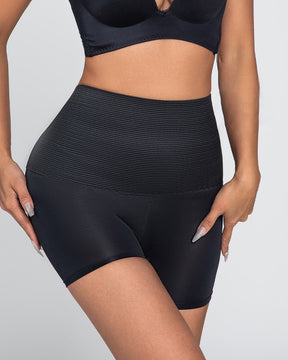 Damen Hohe Taille Mieder Bauchweg  Po-Lifter Slimming Shapewear Shorts