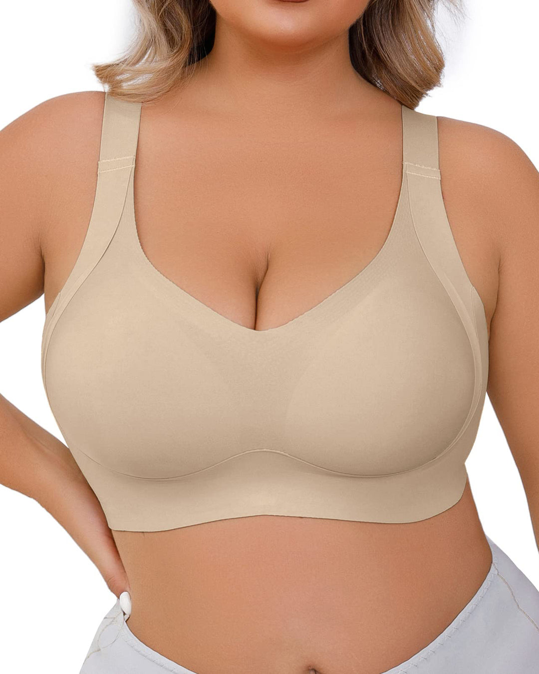 Alltag Bequemer Bügelloser Shape BH Weicher Vollflächiger Stütz Dessous