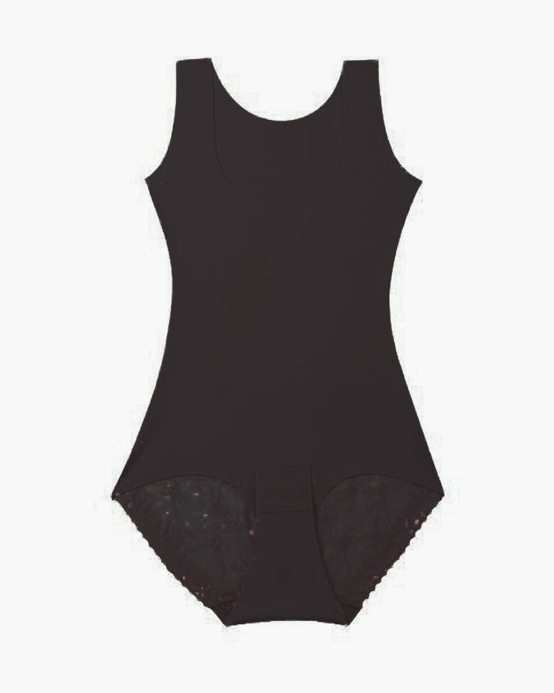 Damen  Nahtloser Solider Unterbrust Bauchkontrolle Bodysuit Shapewear
