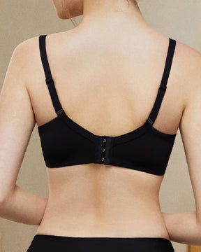 Damen Glatter Spurloser Bügel BH Verstellbarer Dünner Anti-Durchhang Minimizer Bralette