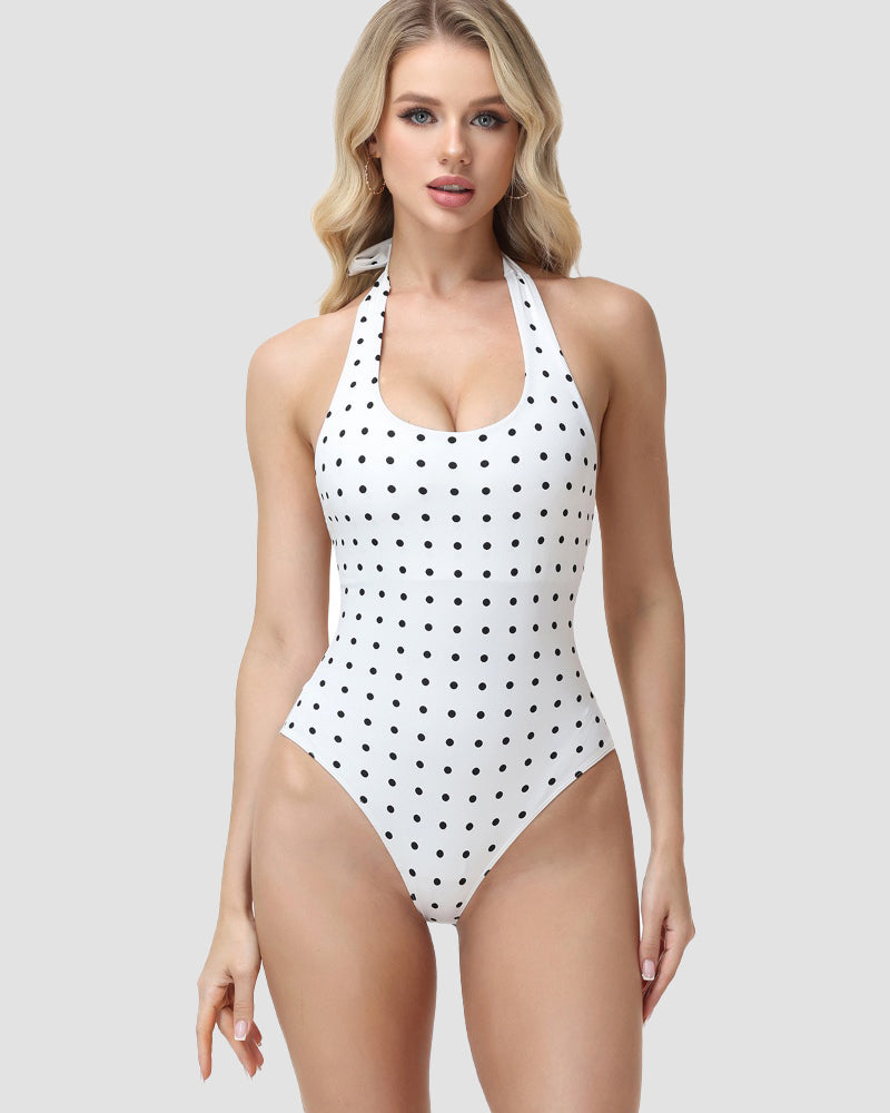 Hourglass Corset Body Shaper Waist Cincher Swimsuit Two-Piece Set