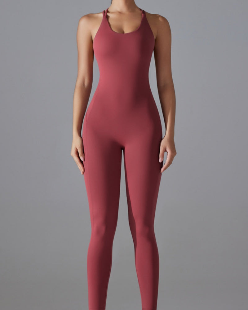 Hüfthebender Schnelltrocknender Enger Cross Body Fitness Overall