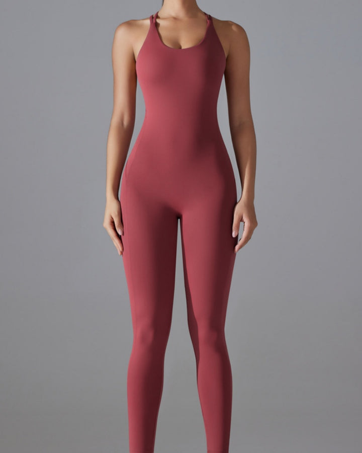 Hüfthebender Schnelltrocknender Enger Cross Body Fitness Overall